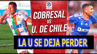 🔴 la U de CHILE se DEJARÁ PERDER para NO AYUDAR A COLO COLO [upl. by Drageruaeb971]