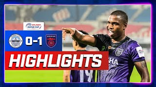 Match Highlights  Kalinga Super Cup 2024  SemiFinal 2  Mumbai City FC 01 Odisha FC [upl. by Yht915]