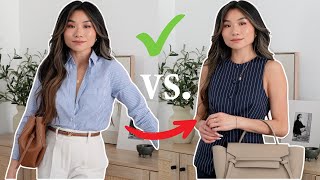 Traditional vs Modern WORK OUTFITS 2024 💼 How to Style your Work Wear ft REVOLVE haul [upl. by Hcra]