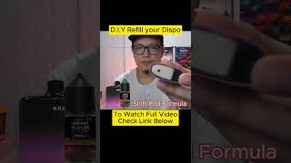 DIY Disposable Vape Refill shift shft shortvideo disposablevape [upl. by Nauq]