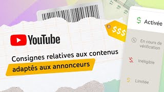 Consignes relatives aux contenus adaptés aux annonceurs et icônes de monétisation jaunes [upl. by Keviv849]