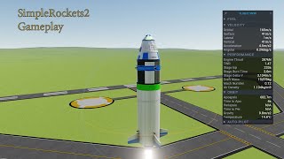 SimpleRockets 2  First Steps Gameplay [upl. by Oinolopa146]