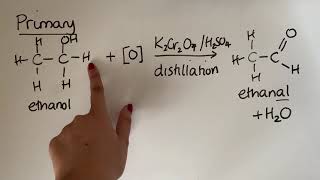 Reactions of alcohols II  oxidation [upl. by Aikemit]