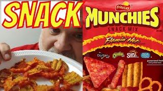 Frito Lay MUNCHIES FLAMIN HOT Flavored Snack Mix [upl. by Casta]