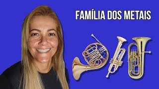 Instrumentos da Orquestra  Família dos Metais [upl. by Levinson172]