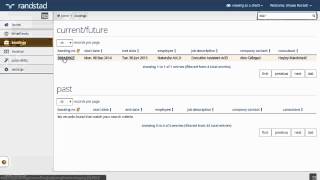 my randstad client module 4  bookings v10 [upl. by Llerrom262]