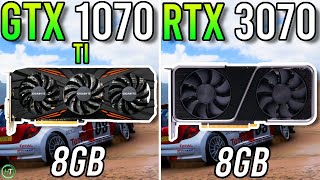 GTX 1070 Ti vs RTX 3070 8GB  Tested in 2023 [upl. by Longley]