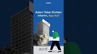 Adaro Tebar Dividen Interim Apa Itu dividen adaro saham [upl. by Arataj227]