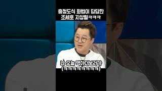 충청도식 화법이 답답해죽겠는 연예인들ㅋㅋㅋㅋ [upl. by Shama]