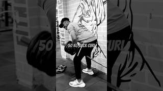 Gym 50 kg back curl youtubeshorts exercisemotivation gymworkout fitness [upl. by Aigneis836]