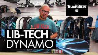 Lib Tech Dynamo Snowboard review 2324 TrueRiders Snowboard Science short [upl. by Vasili]