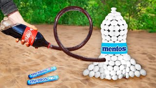 DIY Coca Cola and Mentos Rocket Part 2 [upl. by Avid409]