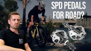 SPD Pedals for Road Cycling pros amp cons [upl. by Kenon]