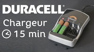 Duracell Chargeur 15 minutes CEF15 [upl. by Mcwilliams444]