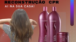 PASSO A PASSO RECONSTRUÇÃO CPR DA SENSCIENCE  TUTORIAL [upl. by Fagen]