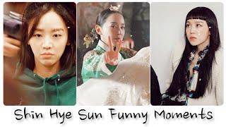 신혜선 편곡  재미있는 순간 😅 신혜선 shinhaesun shinhyesun mrqueen seeyouinmy19thlife legendofthebluesea [upl. by Lerad]