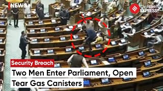 Parliament Security Breach Lok Sabha Resumes after Huge Security Lapse In Parliament [upl. by Eidlog]