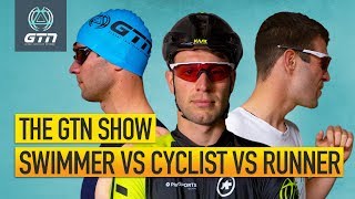 Swimmer Vs Cyclist Vs Runner  GTN Show Ep 90 [upl. by Towny833]