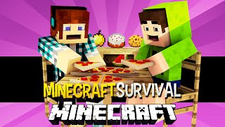 Minecraft Survival Ep81  Nossa Loja de Comida [upl. by Dnumsed]