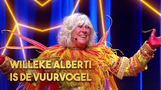 Vuurvogel Willeke Alberti over haar deelname • The Masked Singer • Backstage 3 [upl. by Arlyne]