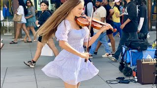 Dont Let Me Down  The Beatles  Karolina Protsenko  Violin Cover [upl. by Reiniar]