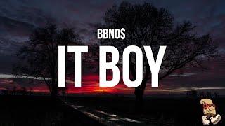 bbno  it boy Lyrics [upl. by Keene]