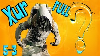 Destiny 2 Xur  Where is Xur Today [upl. by Lacagnia487]