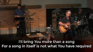 Ladner Baptist Church  Heart Of Worship  sung by Dave Burgoyne [upl. by Nonnelg90]