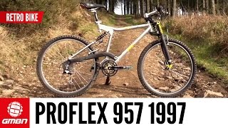 Proflex 957 1997 Retro Mountain Bike  Pro Bike [upl. by Elonore]