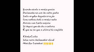 Autoral do Poeta Edinho Costa [upl. by Eihctir]