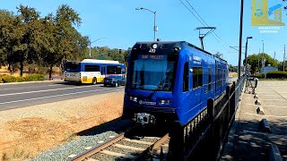 SacRT S700 Rolling Stock in Service on Gold Line [upl. by Anileva]