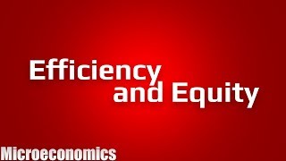 Resource Allocation Methods  Efficiency and Equity 14  Principles of Microeconomics [upl. by Aneekat]