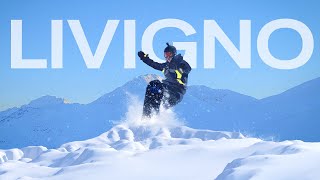 Budgetfriendly Winter Alps Livigno Food Freeride snowboarding and other sides of Italy [upl. by Pentha]