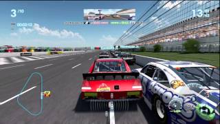 Pocono Race 14 Gameplay Career Mode Nascar The Game [upl. by Yraillih]