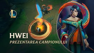 Prezentarea campionului Hwei  Gameplay – League of Legends [upl. by Anavlys]