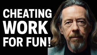 Beware Alan Watts Exposes the Deception of Work vs Pleasure alanwattsspeech allanwatts advice [upl. by Ariik]