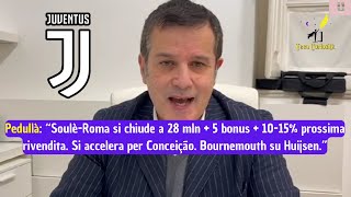 Alfredo Pedullà quotSoulè alla Roma si chiude per 28 mln  5 mln bonus  1015 su prossima rivenditaquot [upl. by Puri]