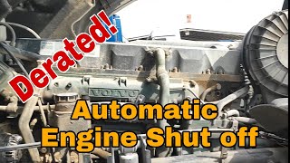 Automatic Engine Shut off  Derated Engine [upl. by Ahsotan]