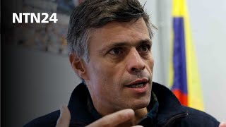 Leopoldo López se pronuncia sobre el exilio de Edmundo González en España [upl. by Worthy288]