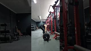 210kg paused deadlift [upl. by Ellinnet]