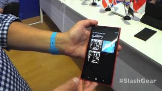 Nokia Lumia 1520 hands on [upl. by Eanerb]