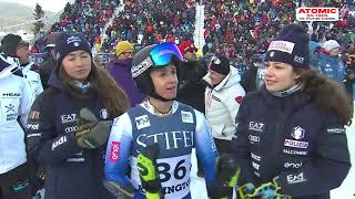 AUDI FIS Ski World Cup  Womens GS  Killington USA 2nd run Nov 30 2024 weliveskiing [upl. by Cressida356]