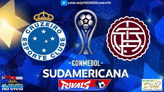 CRUZEIRO X LANÚS  COPA SULAMERICANA 2024  SEMIFINAL  JOGO DE IDA  AO VIVO Simulação [upl. by Eeluj875]