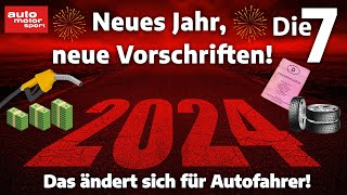 Neues für Autofahrer 2024  auto motor und sport [upl. by Dex]