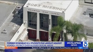 More alumni of school that was predators playground file suit against district [upl. by Neryt597]