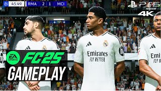 EA FC 25  Real Madrid vs Manchester City  PS5 Next Gen Gameplay  Champions League Final Match 4K [upl. by Elocyn]