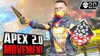 APEX 20 WITH MOVEMENT 20 KILLS GAME WAS INSANE Apex Legends Gameplay Season 20 [upl. by Chloette]