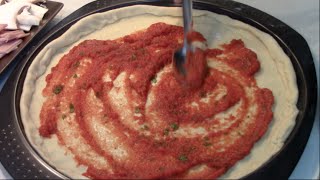 Salsa de tomate para pizzas en 3 minutos 🍅🍕 [upl. by Ipoillak]