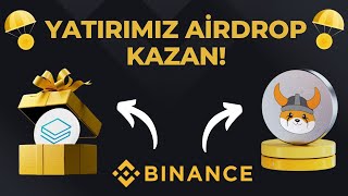 Binance Floki ve Strax Yatırımsız Airdrop Coin Kazanma Şansı Çekilebilir Airdrop [upl. by Wald]