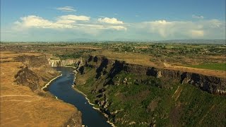 Evel Knievels Famous Snake River Canyon Jump [upl. by Leumek]